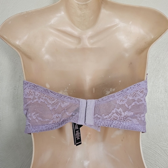 Victoria Secret Very Sexy Unlined Lavender Lace Bralette Size Womens 36DD - Picture 7 of 10